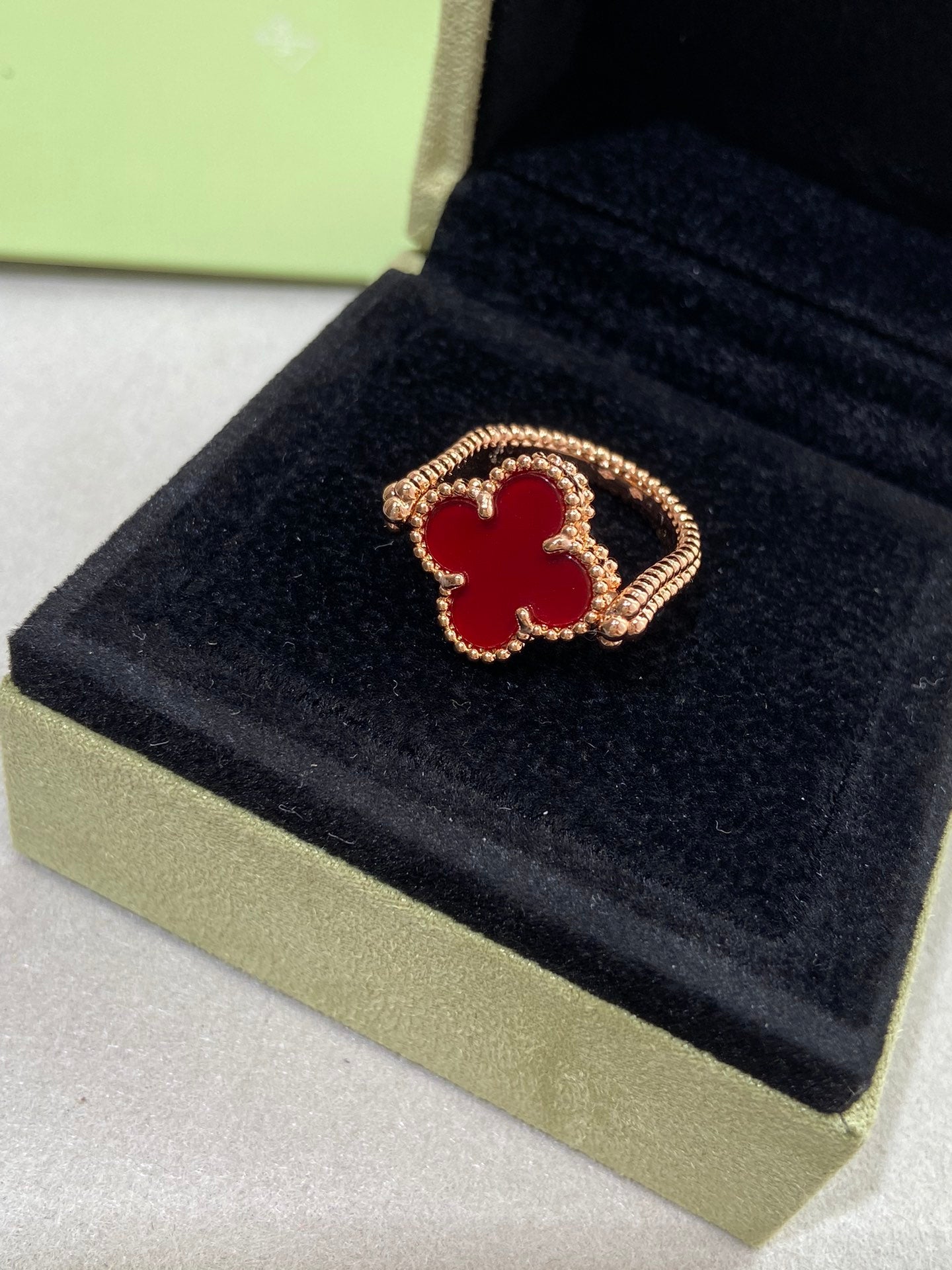 [Marin-Jewelry]CLOVER RIVERSIBLE Marin-Jewelry GOLD RING