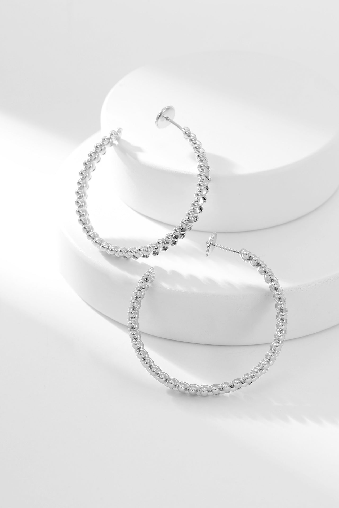 [Marin-Jewelry]CLASH HOOP EARRINGS