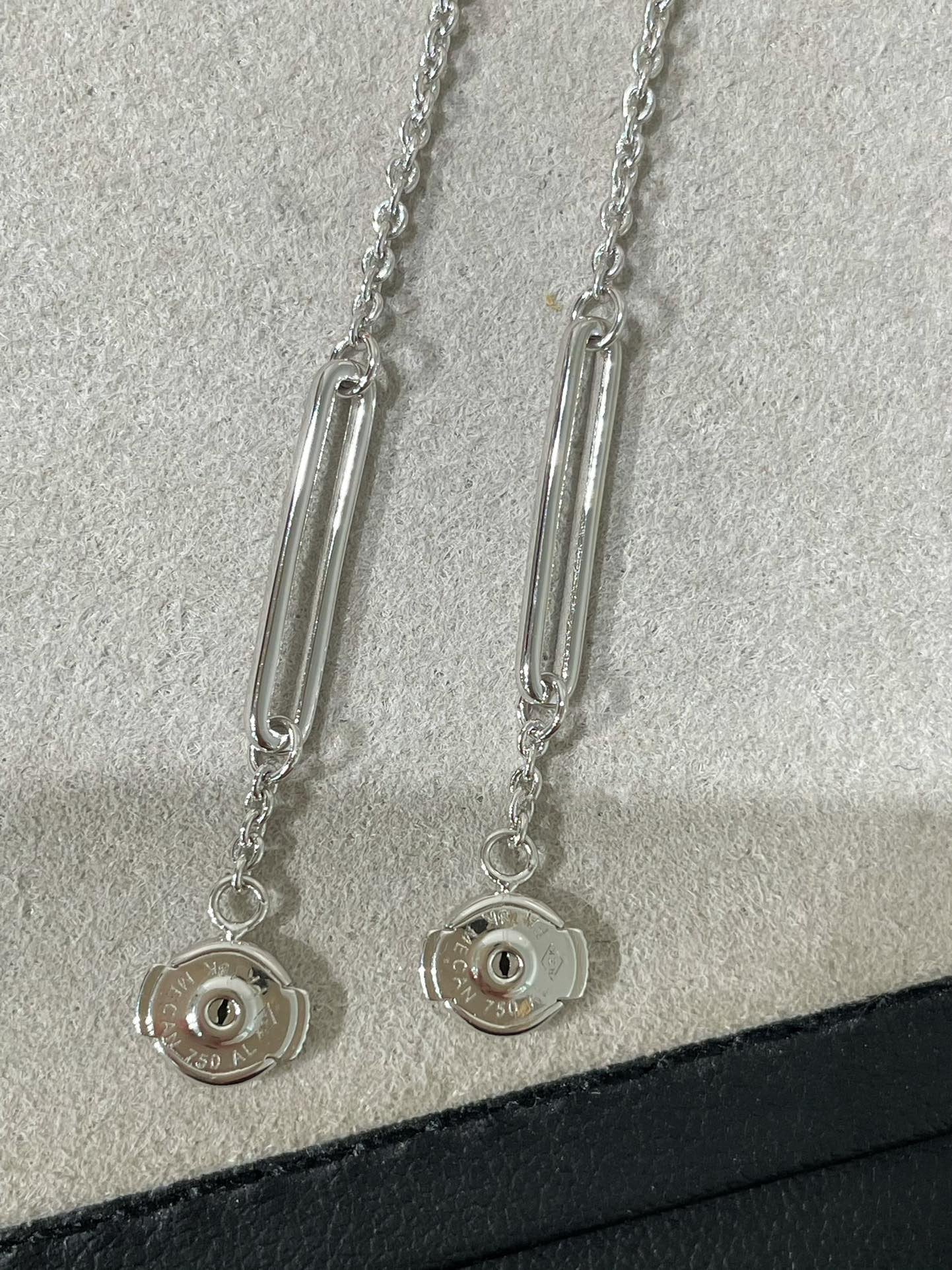 [Marin-Jewelry]CHAINE CHAOS DIAMOND DROP EARRINGS