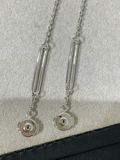 [Marin-Jewelry]CHAINE CHAOS DIAMOND DROP EARRINGS