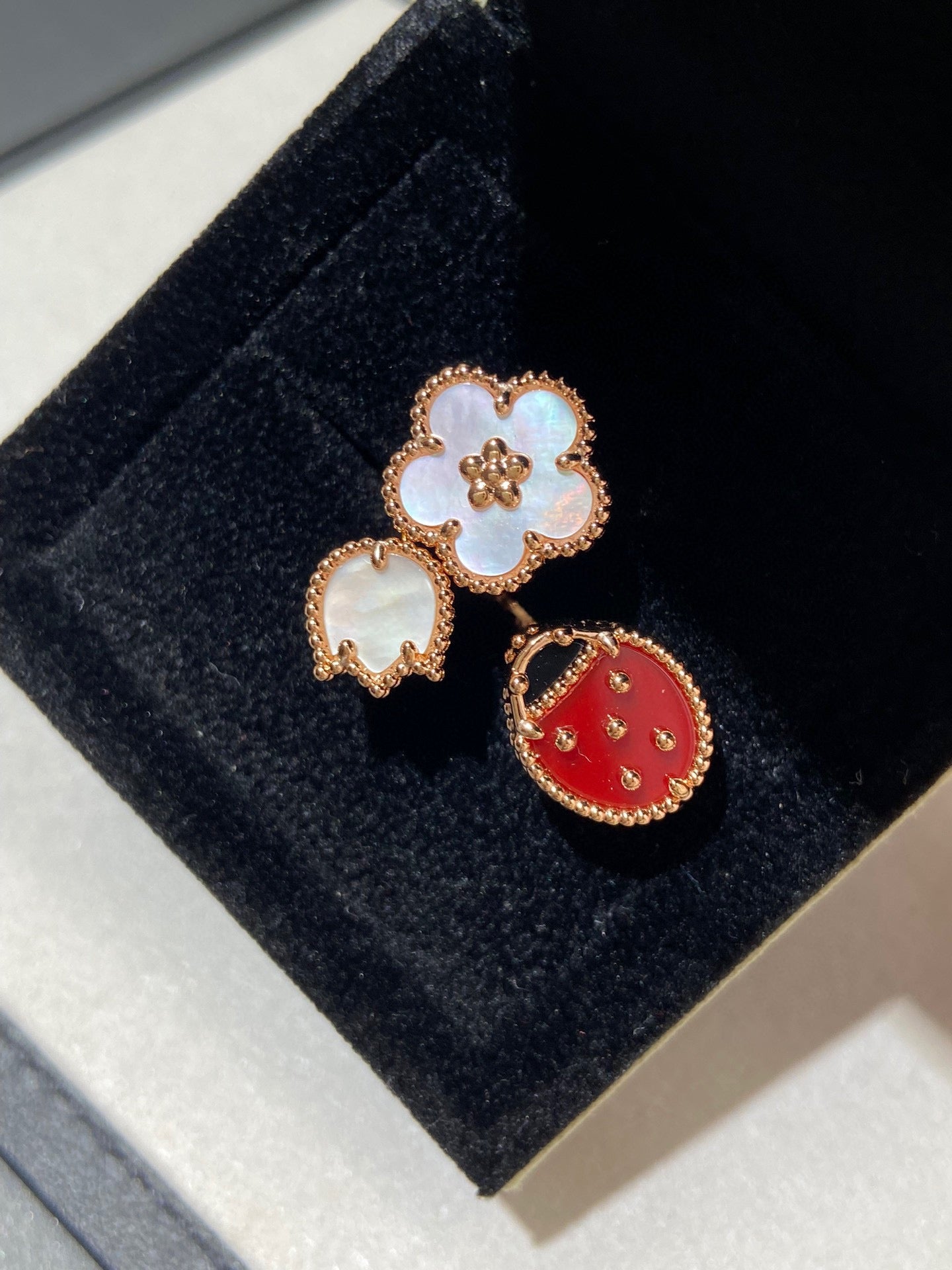 [Marin-Jewelry]LUCKY 3 MOTIF Marin-Jewelry GOLD RING