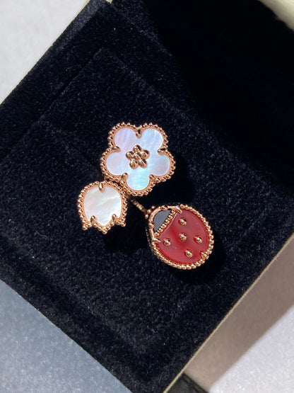 [Marin-Jewelry]LUCKY 3 MOTIF Marin-Jewelry GOLD RING