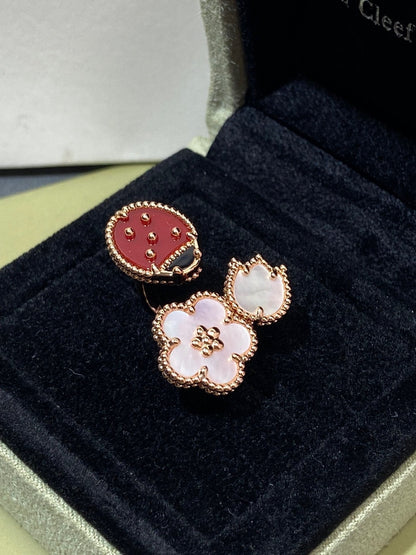 [Marin-Jewelry]LUCKY 3 MOTIF Marin-Jewelry GOLD RING