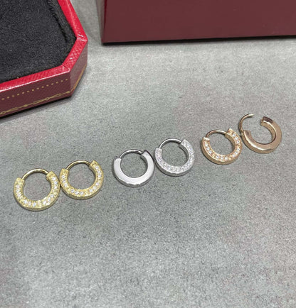 [Marin-Jewelry]LOVE DIAMOND EARRINGS