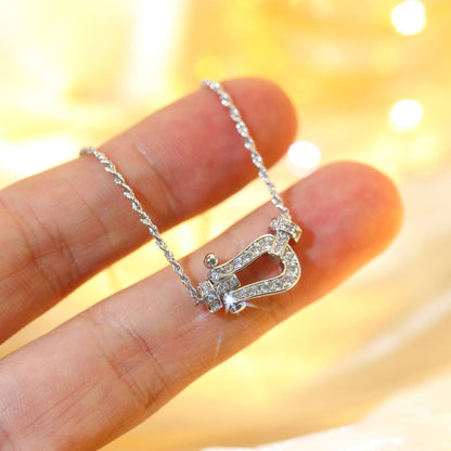 [Marin-Jewelry]FORCE 10 DIAMOND SILVER NECKLACE MINI MODEL