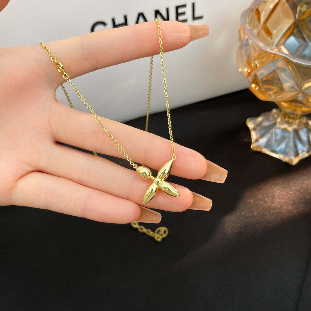 [Marin-Jewelry]LOUISETTE GOLD NECKLACE