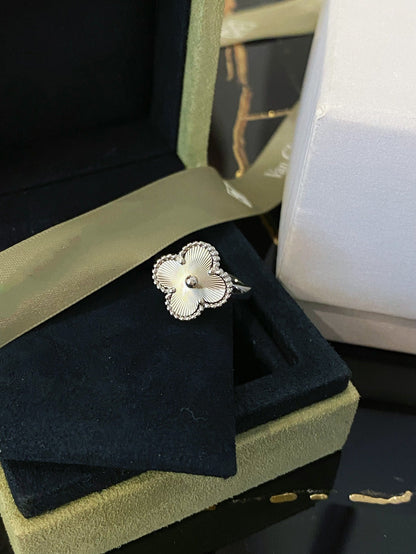 [Marin-Jewelry]CLOVER SILVER RING