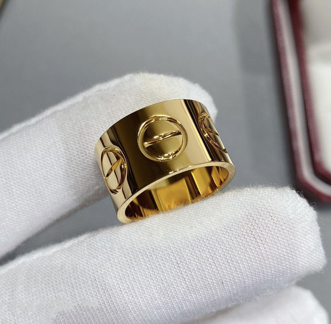 [Marin-Jewelry]LOVE 11MM LARGE RING