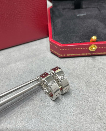 [Marin-Jewelry]LOVE 5.5MM EARRINGS