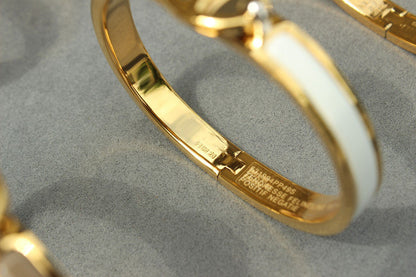 [Marin-Jewelry]CLIC CHAINE GOLD BRACELET