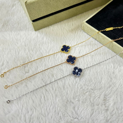 [Marin-Jewelry]CLOVER 1 MOTIF PIETERSITE BRACELET
