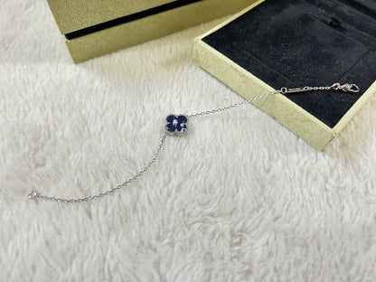 [Marin-Jewelry]CLOVER 1 MOTIF PIETERSITE BRACELET