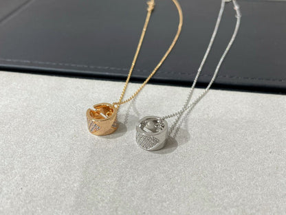 [Marin-Jewelry]LIENS EVIDENCE DIAMOND PAVED NECKLACE