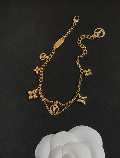 [Marin-Jewelry]BLOOMING PINK GOLD MOP BRACELET