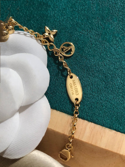 [Marin-Jewelry]BLOOMING PINK GOLD MOP BRACELET