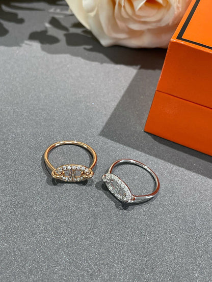 [Marin-Jewelry]RONDE SMALL DIAMOND RING