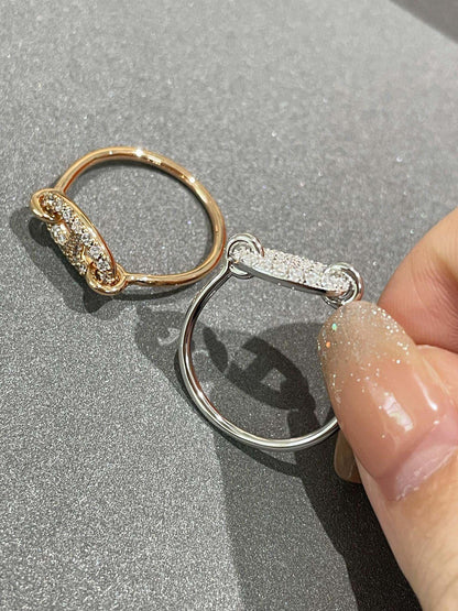 [Marin-Jewelry]RONDE SMALL DIAMOND RING