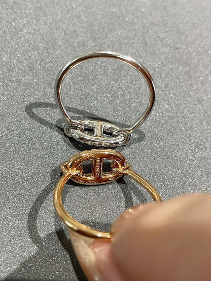 [Marin-Jewelry]RONDE SMALL DIAMOND RING