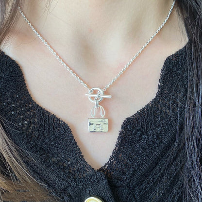 [Marin-Jewelry]CONSTANCE PEDANT SILVER NECKLACE