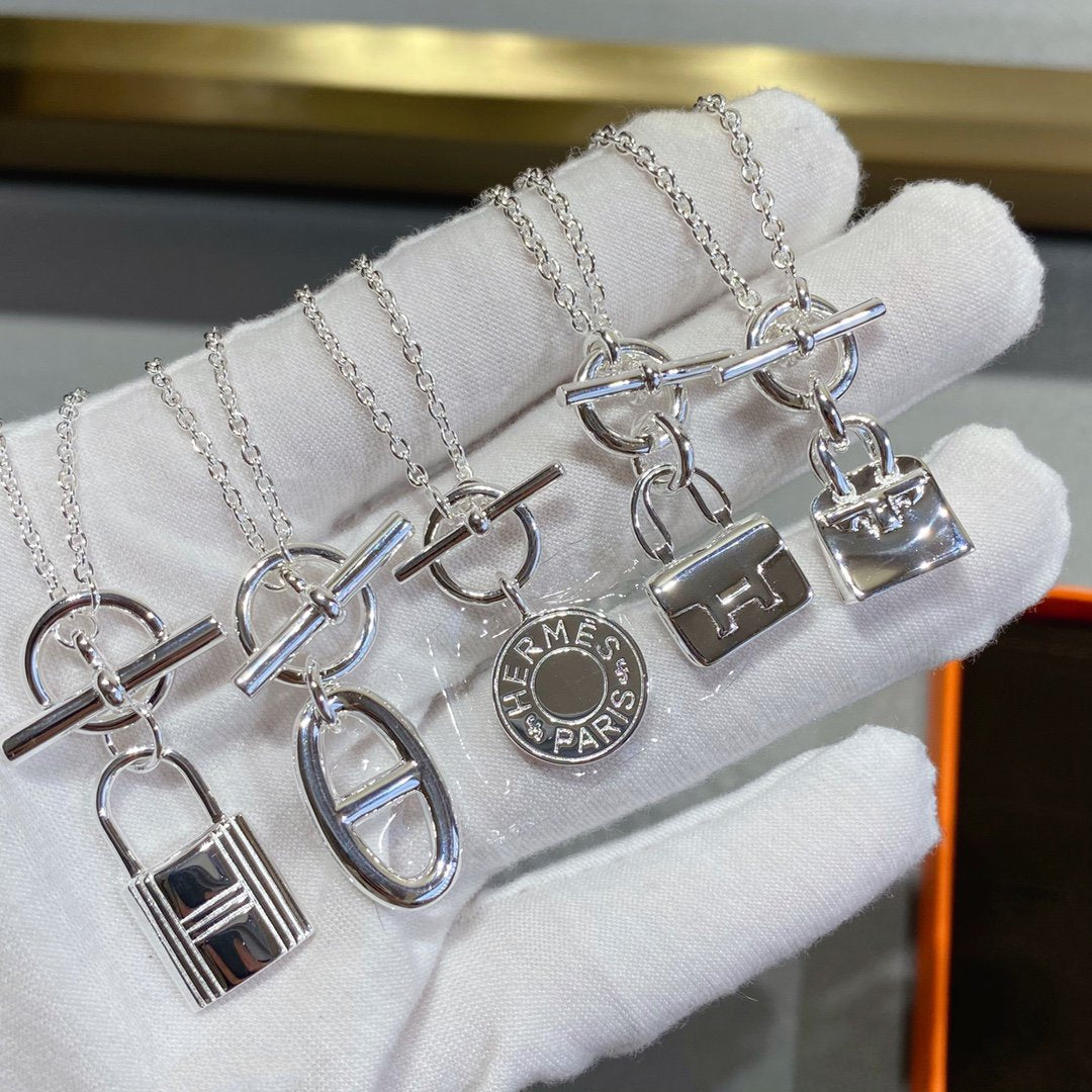 [Marin-Jewelry]CONSTANCE PEDANT SILVER NECKLACE