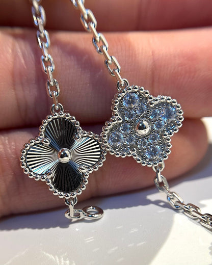 [Marin-Jewelry] CLOVER 5 MOTIF LASER BRACELET COLLECTION
