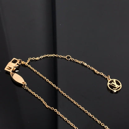 [Marin-Jewelry]COLOR BLOSSOM PINK MOP SUN GOLD NECKLACE