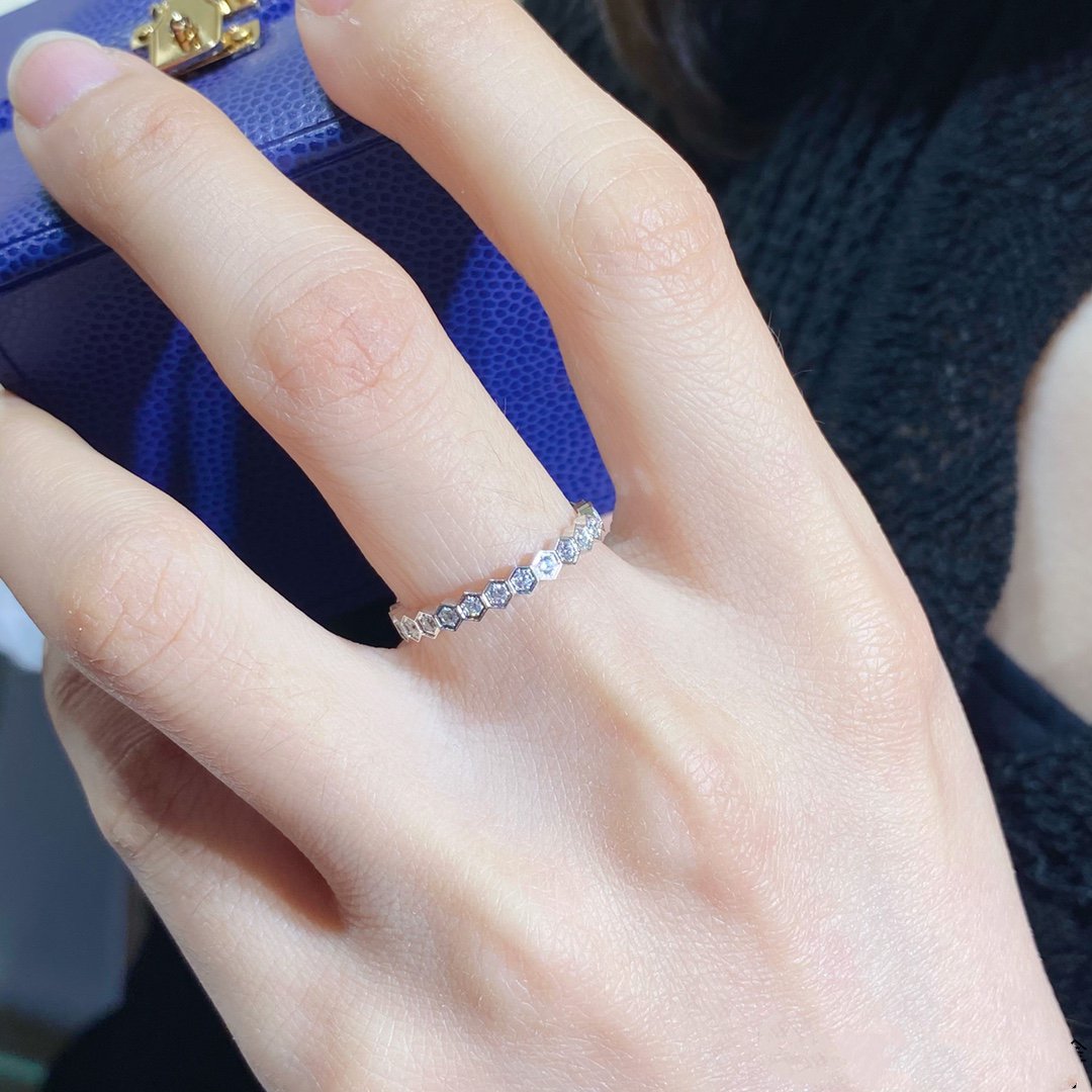 [Marin-Jewelry]BEE LOVE DIAMOND PAVED SMALL RING