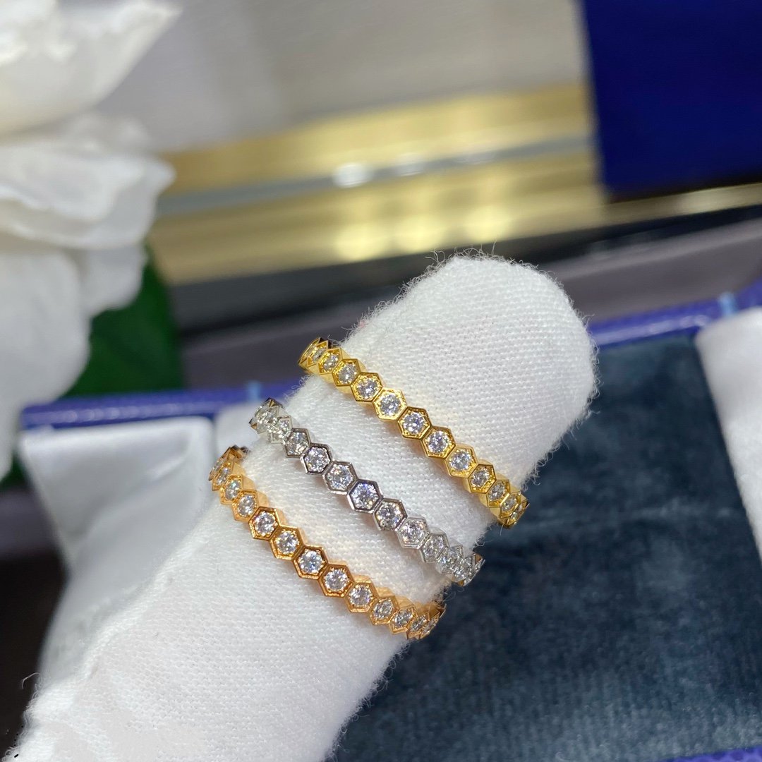 [Marin-Jewelry]BEE LOVE DIAMOND PAVED SMALL RING