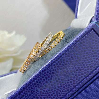 [Marin-Jewelry]BEE LOVE DIAMOND PAVED SMALL RING