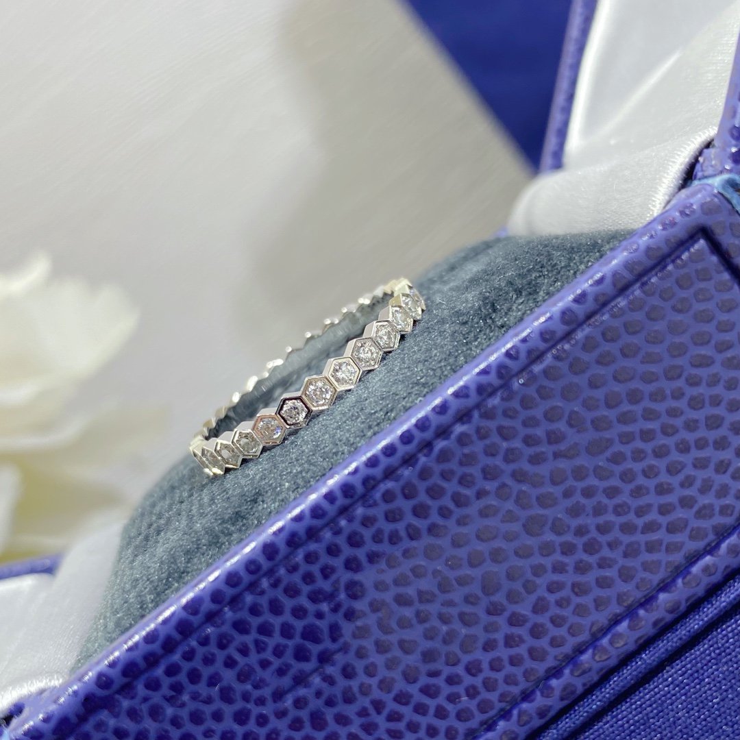 [Marin-Jewelry]BEE LOVE DIAMOND PAVED SMALL RING