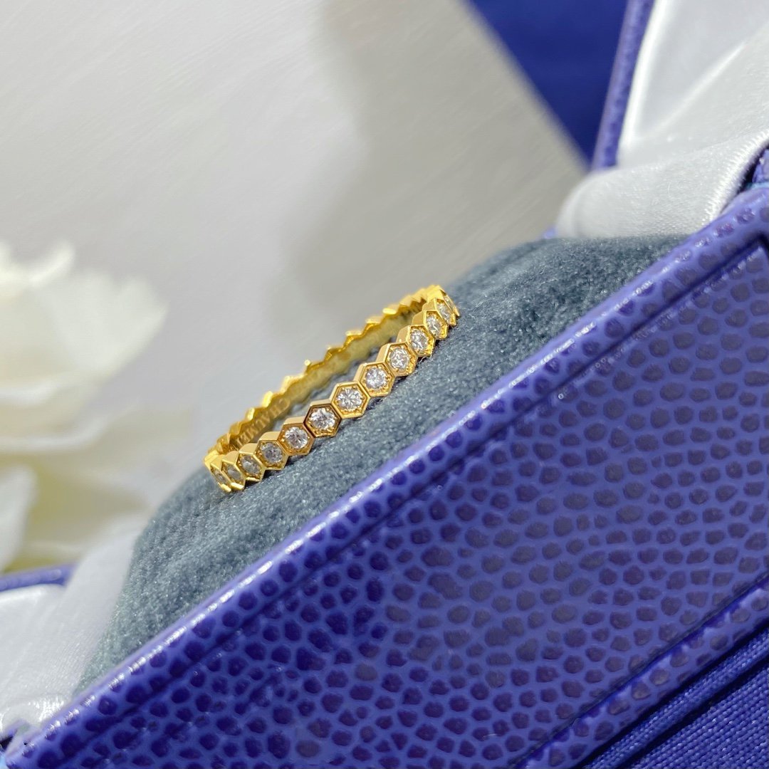 [Marin-Jewelry]BEE LOVE DIAMOND PAVED SMALL RING