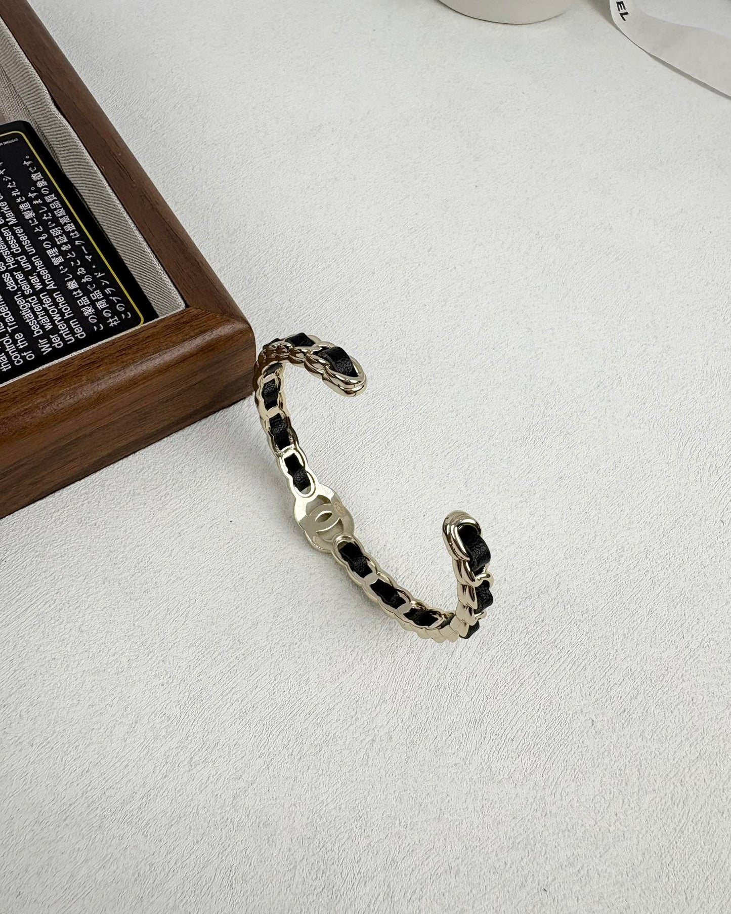 [Marin-Jewelry]Double C Open Bangle