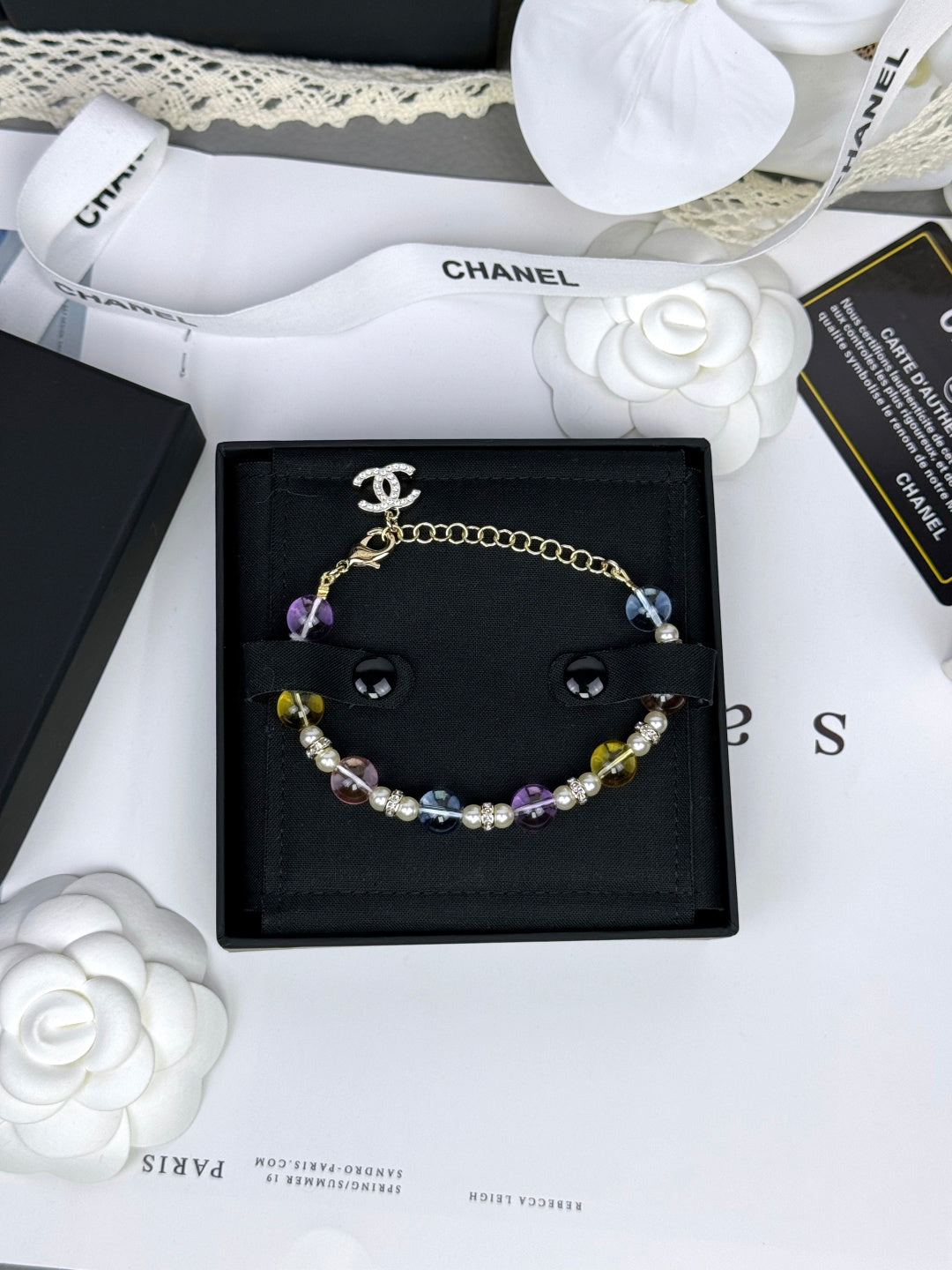 [Marin-Jewelry]Colorful Transparent Resin Bracelet