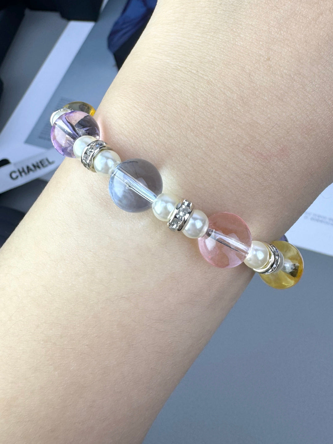 [Marin-Jewelry]Colorful Transparent Resin Bracelet