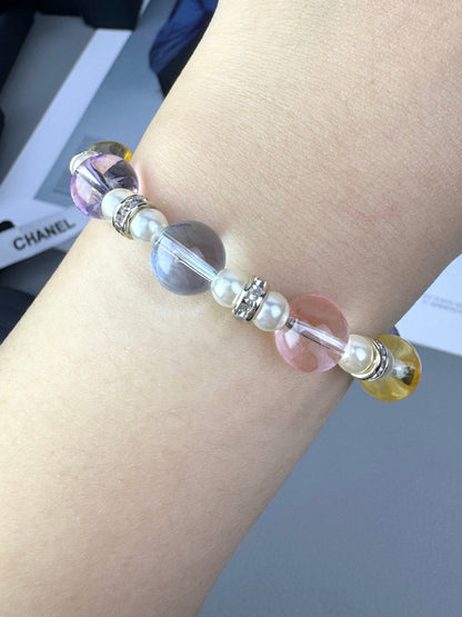 [Marin-Jewelry]Colorful Transparent Resin Bracelet