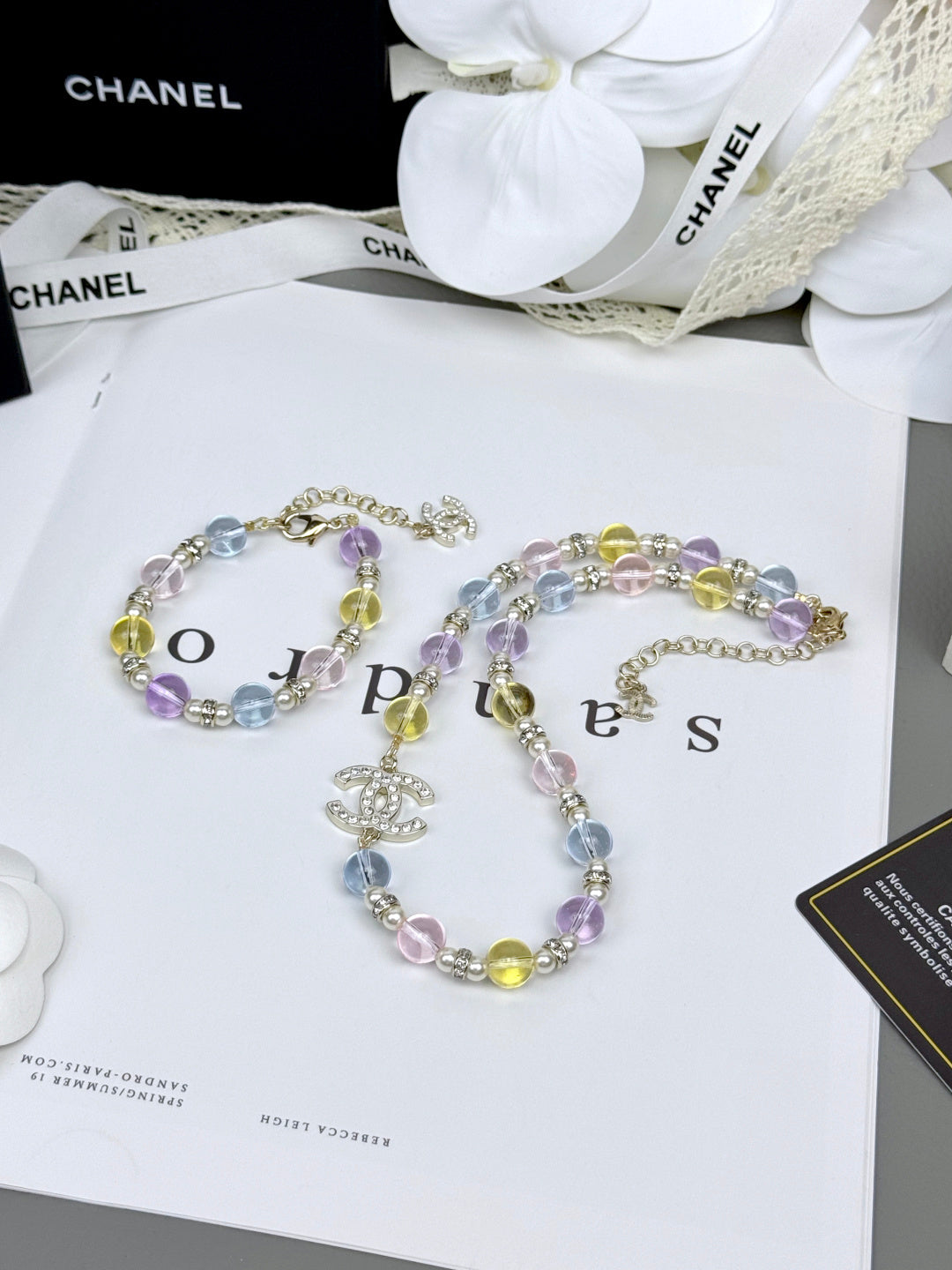 [Marin-Jewelry]Colorful Transparent Resin Bracelet
