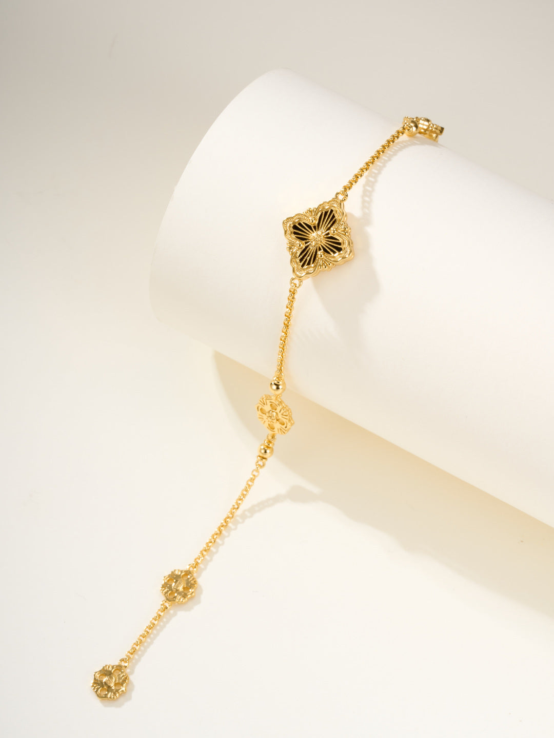 [Marin-Jewelry]B.C.L ENAMELED One-Flower Bracelet£¨Various Colors)