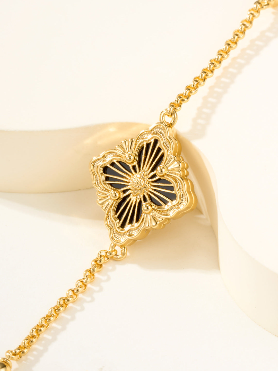 [Marin-Jewelry]B.C.L ENAMELED One-Flower Bracelet£¨Various Colors)