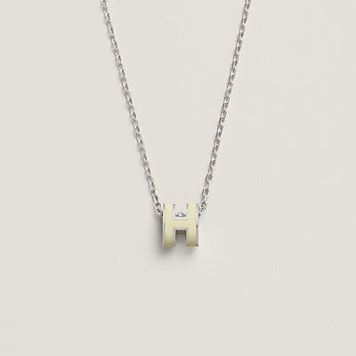[Marin-Jewelry]HM CLIC YELLOW ENAMEL GOLD NECKLACE