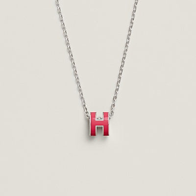 [Marin-Jewelry]H NECKLACE PINK