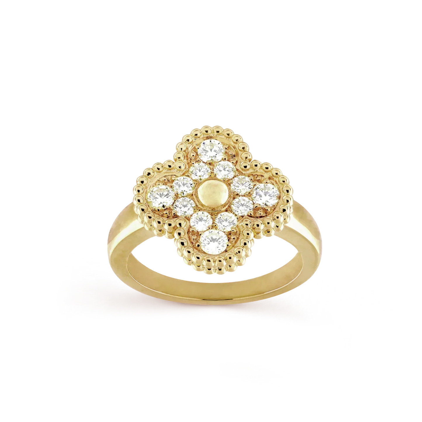 [Marin-Jewelry]CLOVER DIAMOND RING