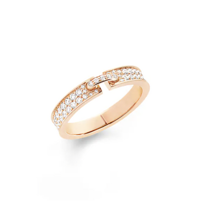 [Marin-Jewelry]ALLIANCE LIENS VIDENCE PAVED DIAMOND 4MM RING