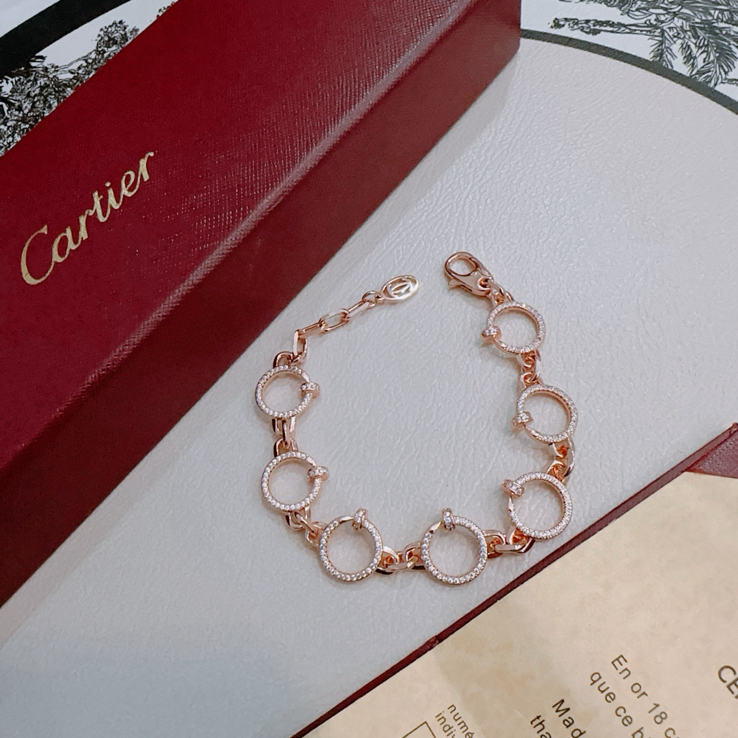 [Marin-Jewelry Jewelry] LOVE&JUSTE BRACELET DIAMONDS