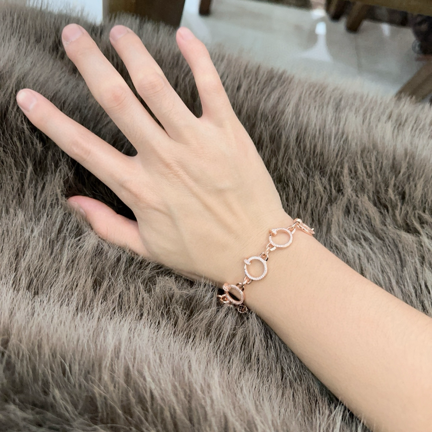 [Marin-Jewelry Jewelry] LOVE&JUSTE BRACELET DIAMONDS