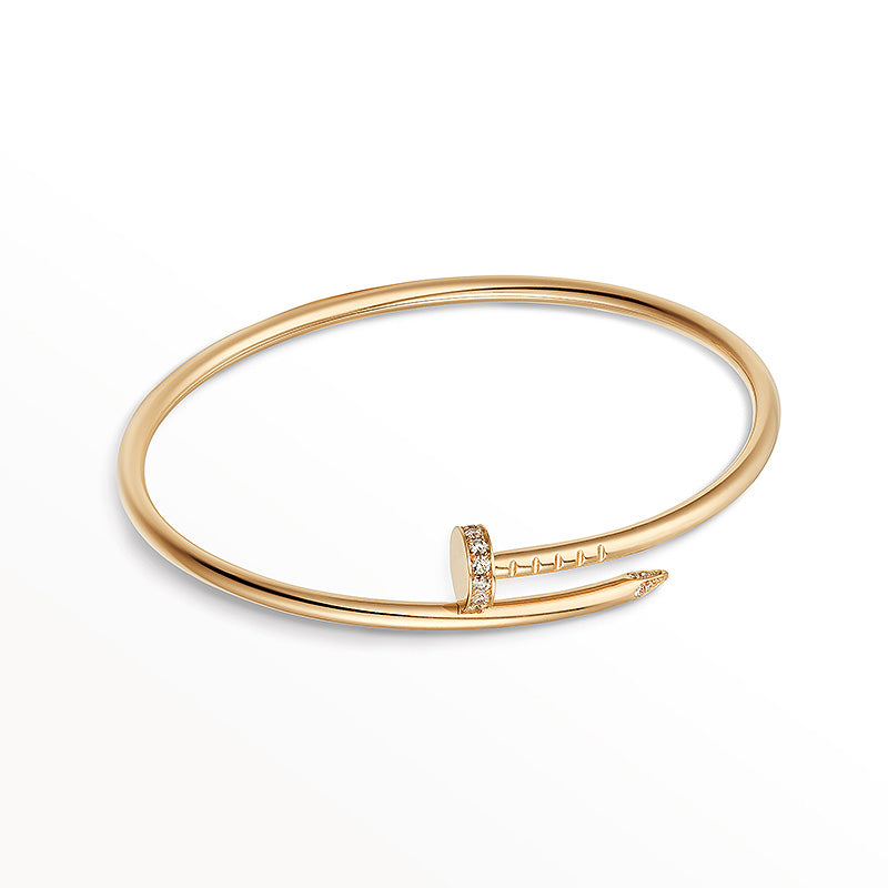 [Marin-Jewelry]JUSTE BRACELET 2.5MM DIAMONDS