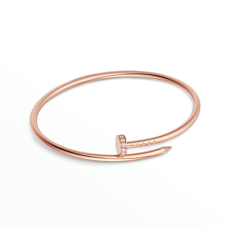[Marin-Jewelry]JUSTE BRACELET 2.5MM DIAMONDS