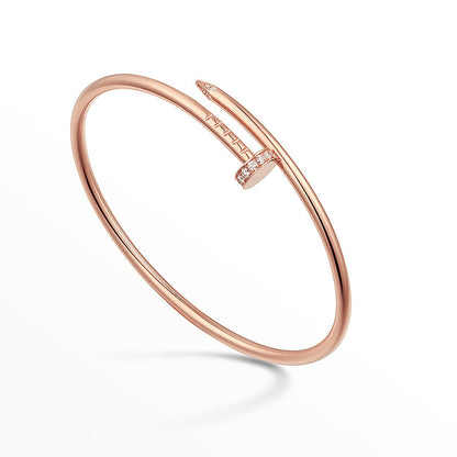 [Marin-Jewelry]JUSTE BRACELET 2.5MM DIAMONDS