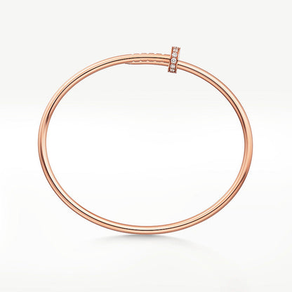 [Marin-Jewelry]JUSTE BRACELET 2.5MM DIAMONDS