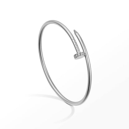 [Marin-Jewelry]JUSTE BRACELET 2.5MM DIAMONDS
