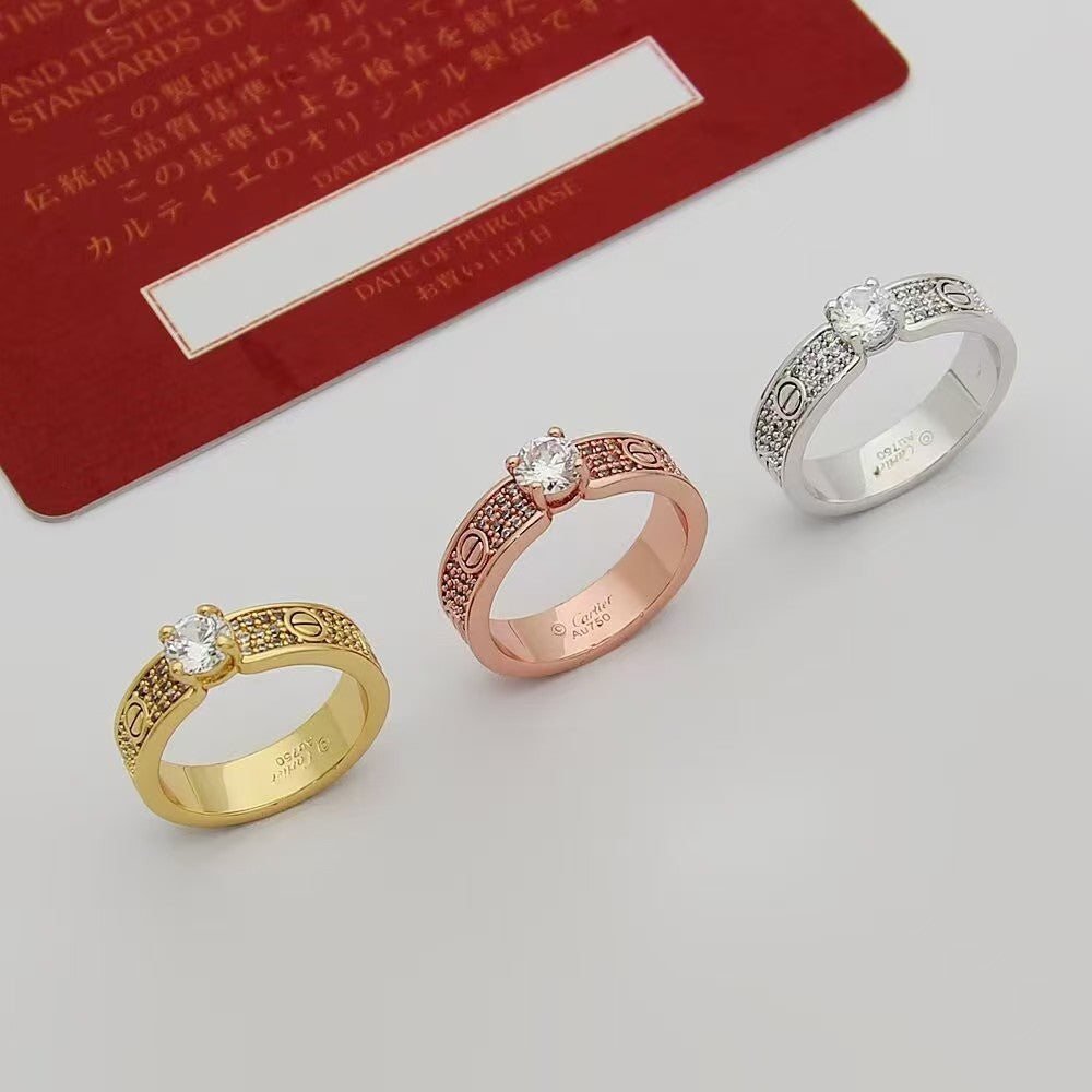 [Marin-Jewelry]Starry Sky Diamond Ring